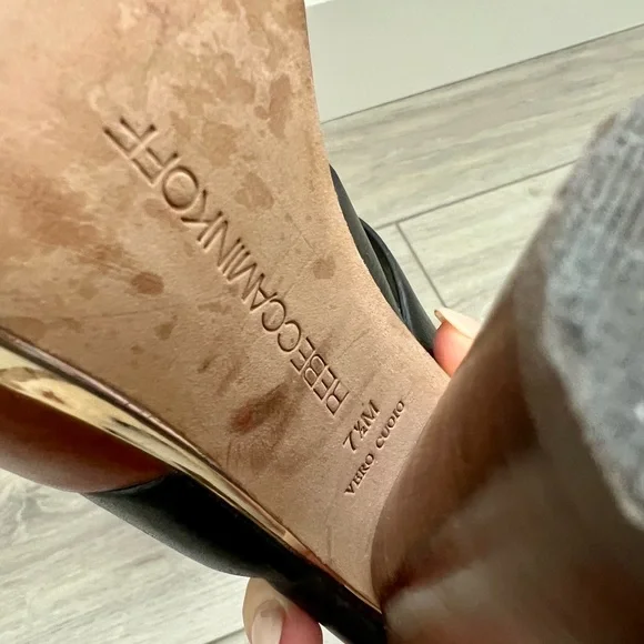 🛍️ Rebecca Minkoff Black/Brown Leather Rae Mules Multiple colors - Picture 6 of 9